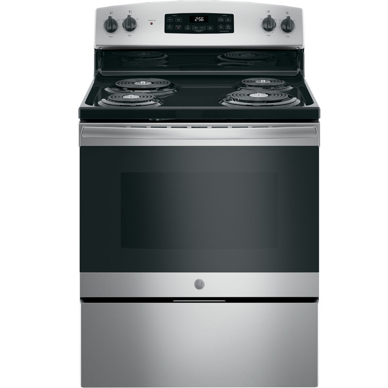 30" 5 cu. ft. Freestanding Electric Range, Stainless Steel