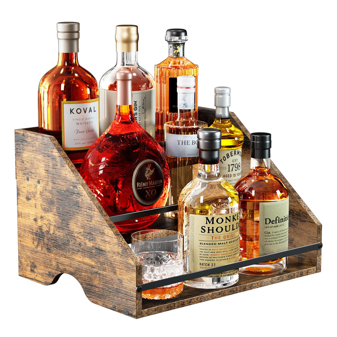 Strykersville Wine Bottle Rack Wooden