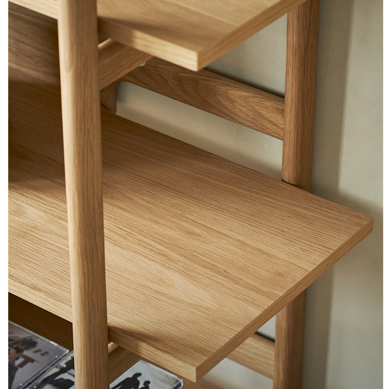 Bibliothèque simple de style américain