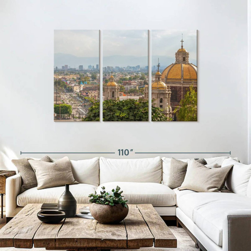 Nicci Guadalupe Basilica, 48" H x 74" W