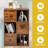 Dishita Storage Bookcase-702783364