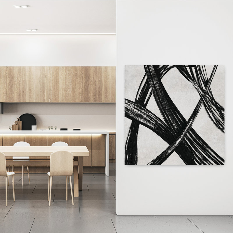 Art contemporain contemporain abstrait, H 48 po x l 48 po