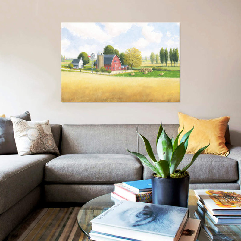 « land of the courage », impression sur toile