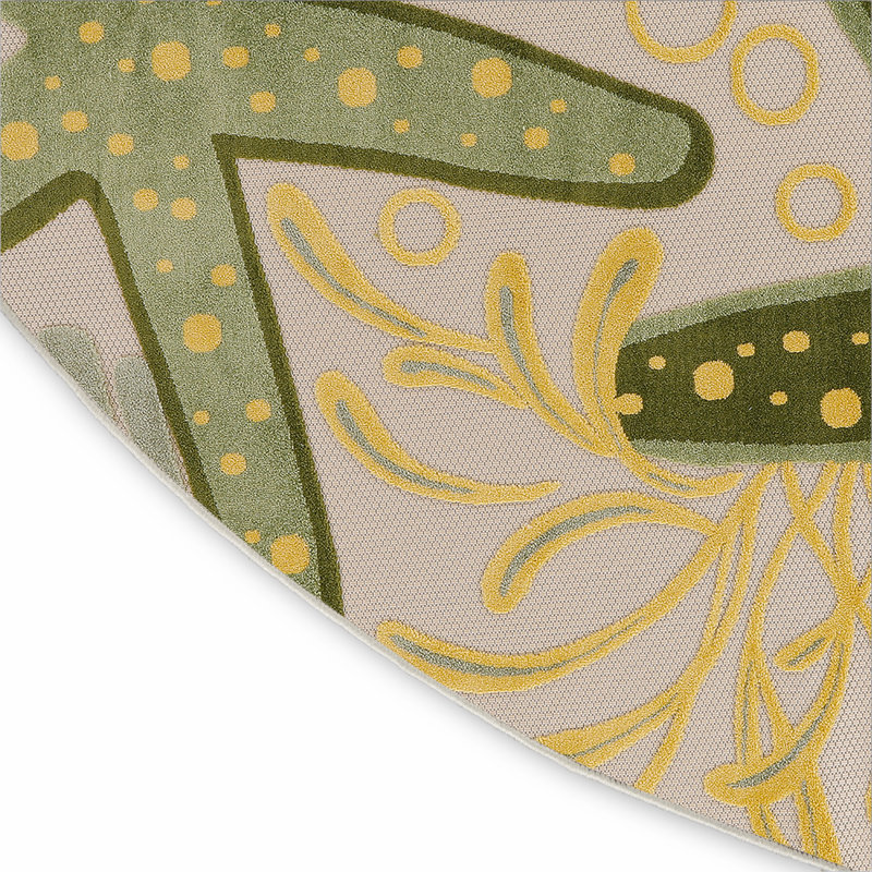 Brantner Indoor / Outdoor Rug, Round 5'3"