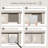 Couch Cushion Support For Sagging Seat 20X20X2 Inches Couch Supports For Sagging Cushions, High Density Foam Sofa Cushion Support Light Grey Set Of 3