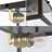 Bechtold Farmhouse Industrial Square Iron/Glass Case LED Flush Mount-2017698226-2066472389
