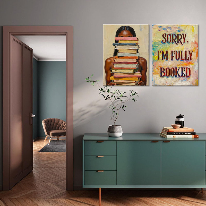 2 Piece Wrapped Canvas Wall Art