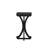 Dylan Black Accent Table-239484187