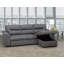Canapé-lit et chaise longue réversible en similicuir de 100 po Nevitt