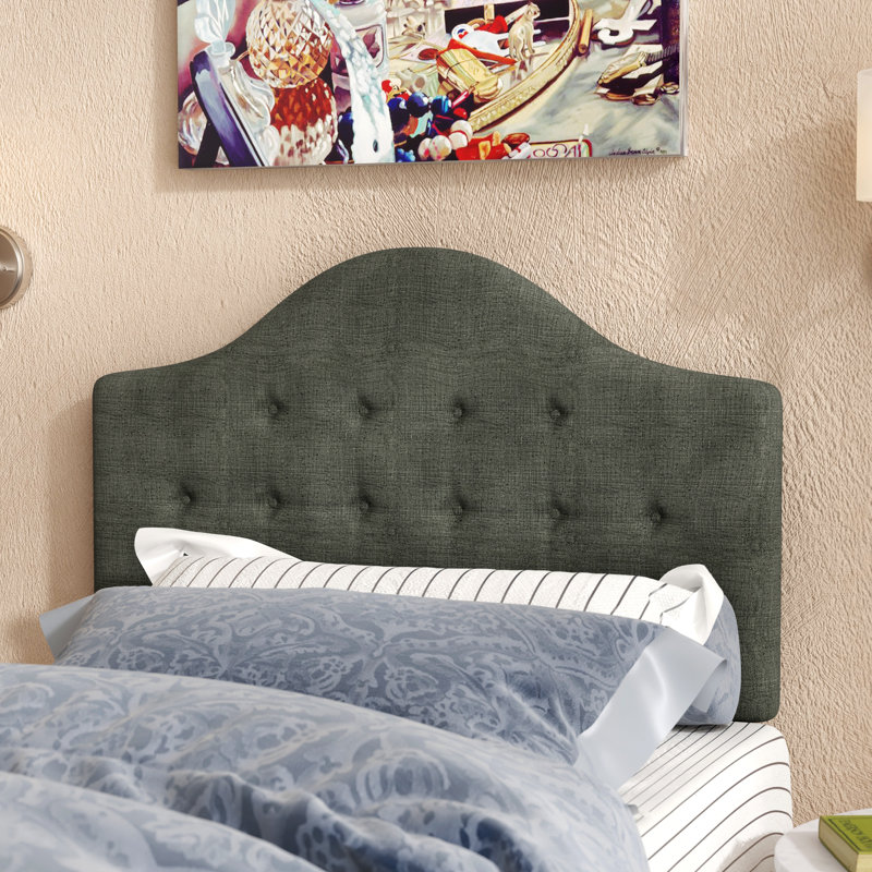 Leclaire Upholstered Headboard, Single (3'), Charcoal