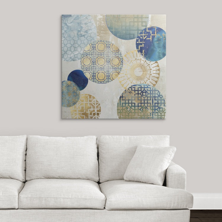 « rings ii », impression sur toile, 32" H x 32" W x 1" D, White Framed Canvas