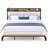 King Size Bed Frame with Headboard and Charging Station-1432093798-1482476346