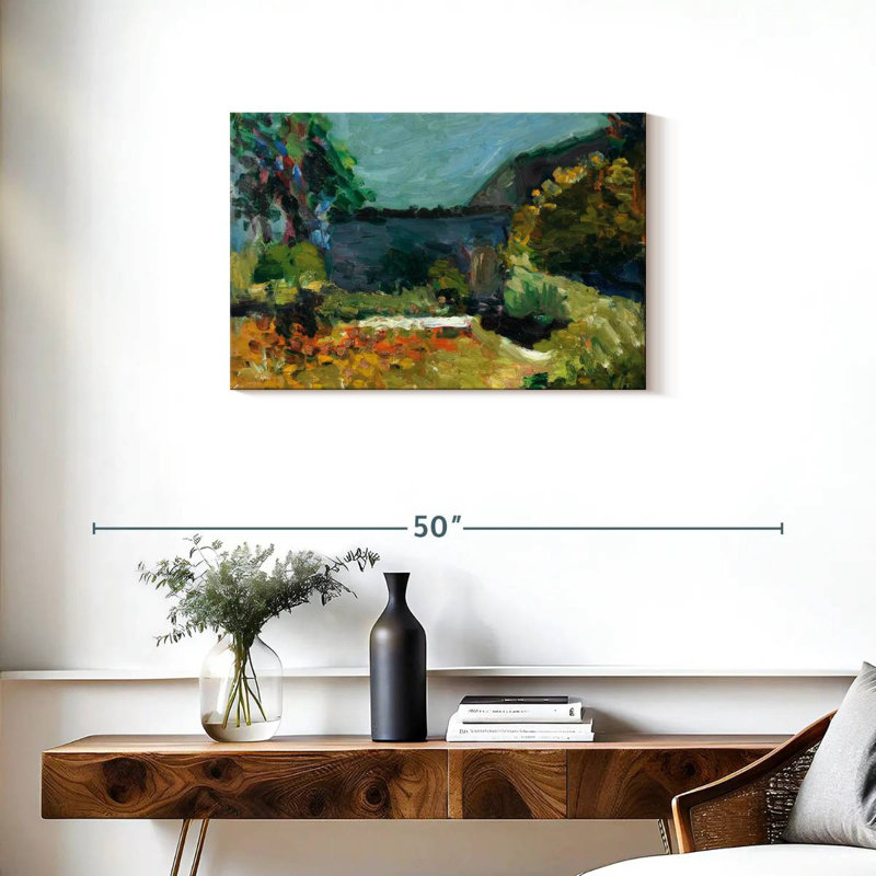 Paysage de Senne, 1898, H 20 po x l 30 po