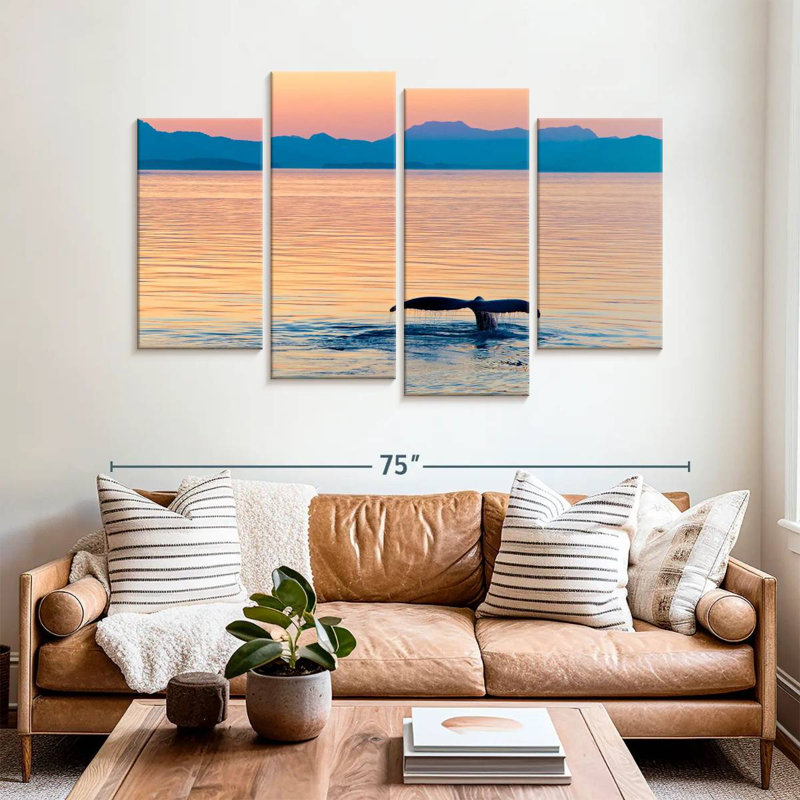 Brampt Whale Dive, 42"H x 68"W