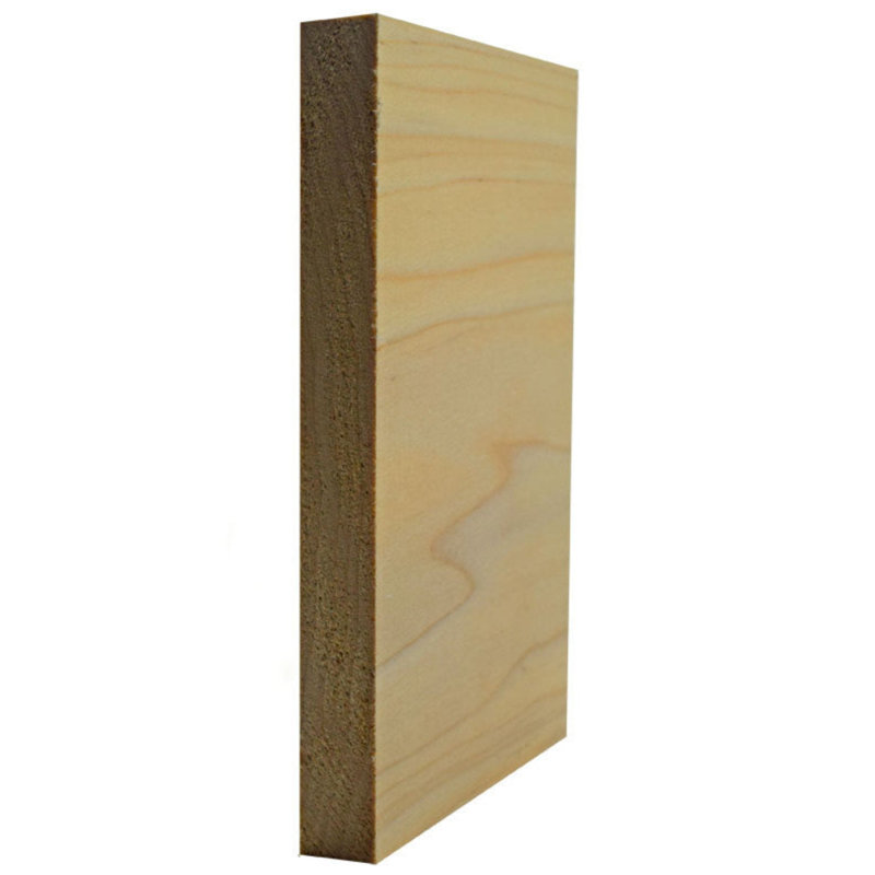 Plinthe EWBB54 de 7-1 / 4 po x 3/4 po. Sans finition, Peuplier