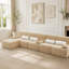 Canapé modulaire moderne en velours côtelé Canapé sans os-397965081