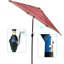 9 PARAPLUIES rayures rouges