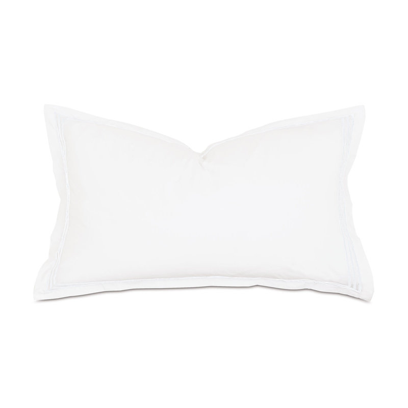 Tessa Cotton Sham Set, White, King, Multi-stripe
