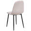 Set of 4 Dining Chairs CRANDALL Fabric-2007517324