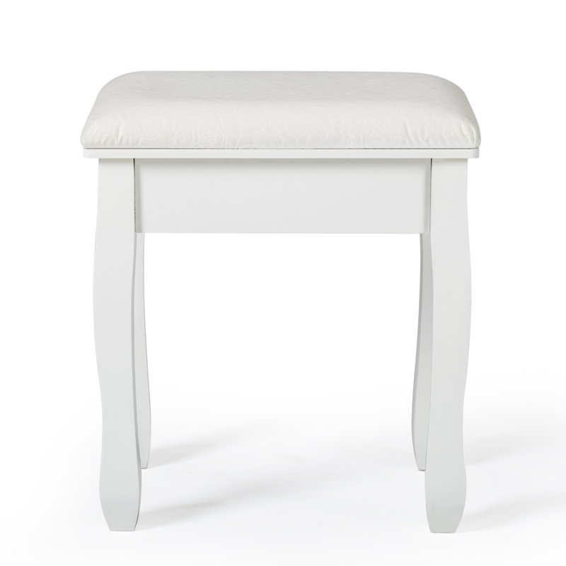 Folger Solid Wood Accent Stool