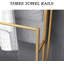 Porte-serviettes sur pieds 3 niveaux