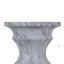 Outdoor End Table, Modern Small Round Side Table