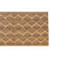Geometric Area Rug in Brown