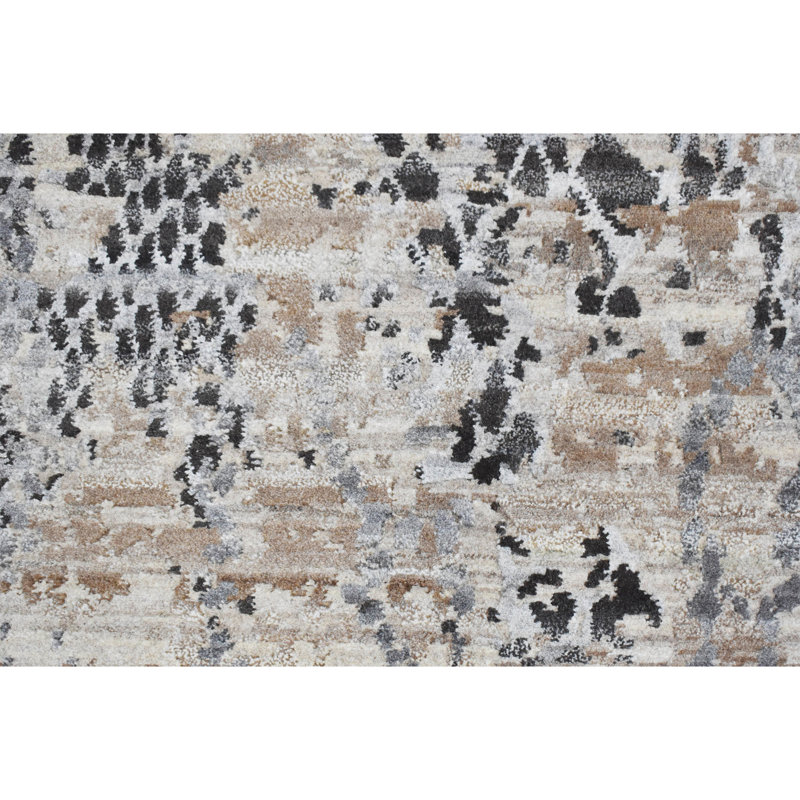 Abstract Area Rug, Rectangle 6' x 9'