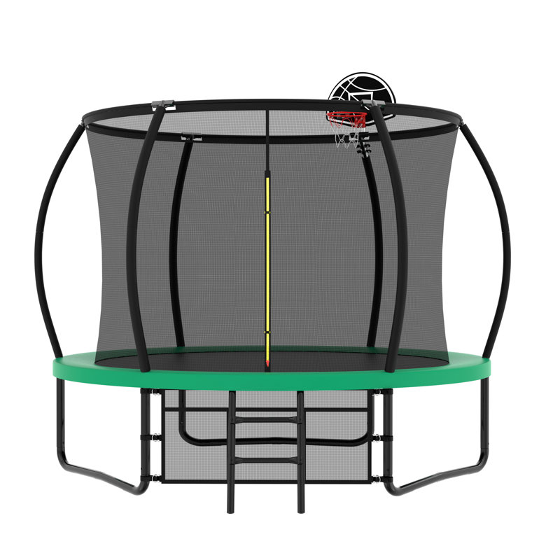 Trampoline citrouille 10 pi, Vert