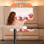 175.5cm Matte LED Task Floor Lamp