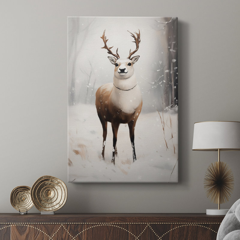 Art des Fêtes de Noël - série 2-CLXVI - galerie sur mesure Cavas, H 18 po x l 12 po