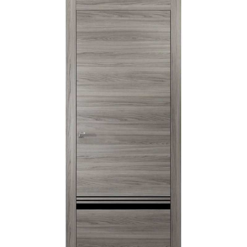 Porte intérieure moderne avec poignée | Planum 0012 | Garniture simple à panneau simple Regural | Portes de salle de bain robustes