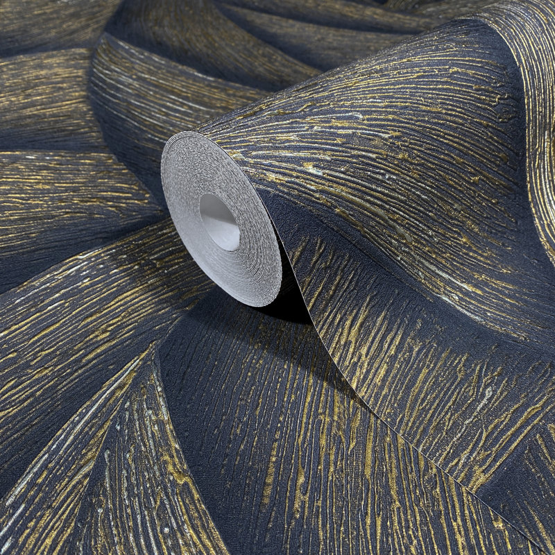 Galerie Odyssey Wave Pattern Wallpaper, Green