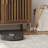 Walnut Sideboard Buffet Cabinet With Storage ,Grille-Striped 4 Doors Sideboard,Multifunctional Accent Cabinet for Dining Room,Living Room