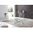 18.09'' Glass Console Table