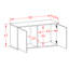 Tusculum Unfinished Floating TV Stand-931618911