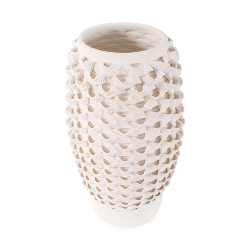 Vase à tressage