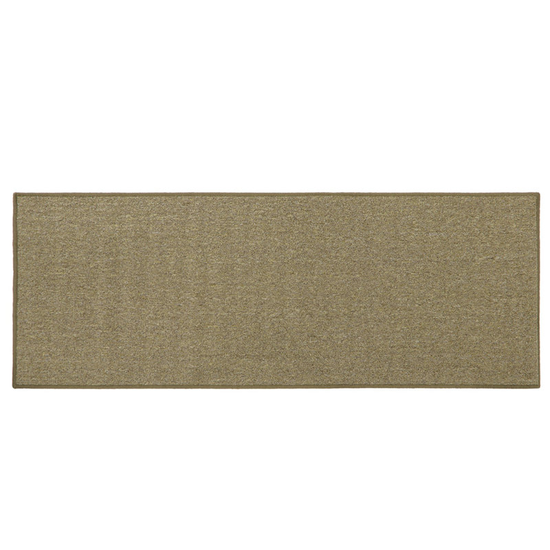 Non-Slip Indoor Doormat, Brown, Rectangle W57 x L150 cm