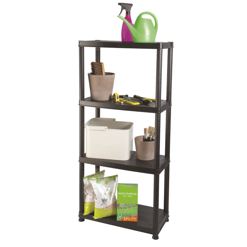 12 " W Plastic Shelving Unit