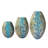 Edinburgh Handblown Glass Table Vase Set