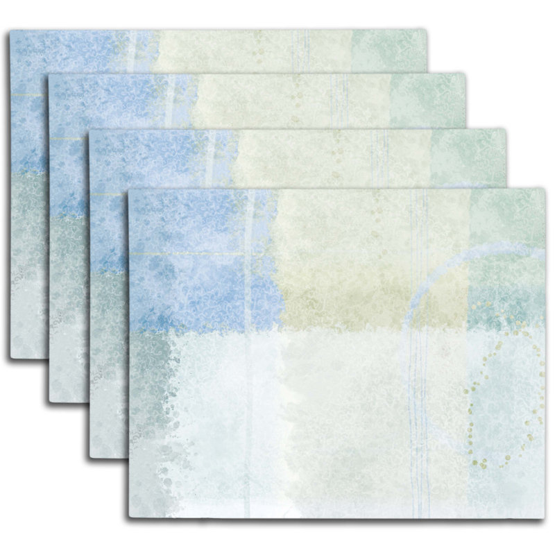 Polyester Abstract Rectangle Placemat