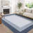 9 x 12 ft Polyester Blue Rectangular Area Rug Geometric Bordered Modern Machine Washable for Indoor-415889121-415889123