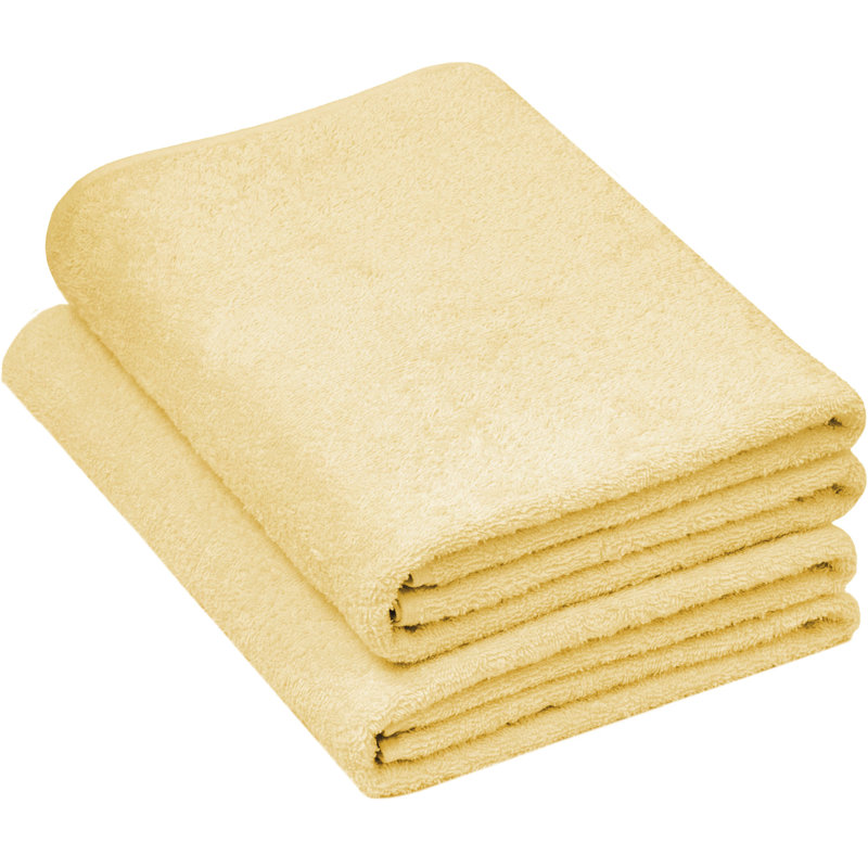Midweight Bath Sheet, Yellow