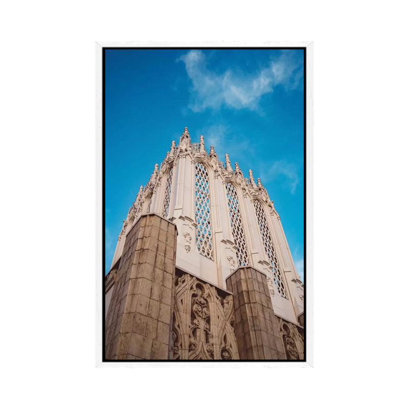 Downtown Los Angeles VI by Bethany Young - Print on Canvas, 101.6cm H x 66.04cm W x 3.81cm D, White Framed