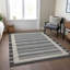 Tapis noir intérieur / extérieur lavable à la machine Christain ACN1399-109530105