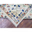 Tapis gris en laine noué à la main de conception géométrique 8 pi x 9 pi 8 po 7D41265BB0FB41428D0C875AE9C31CB3
