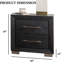 Table de chevet 1pc