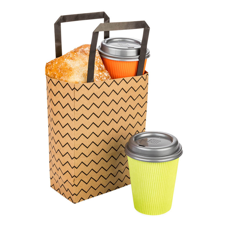 Paper Food Bag, 10" H x 6.75" W x 12" D