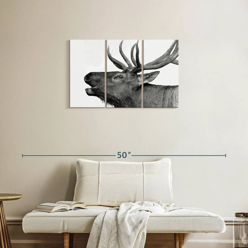Brampt Deer Call, H 20 po x l 33 po