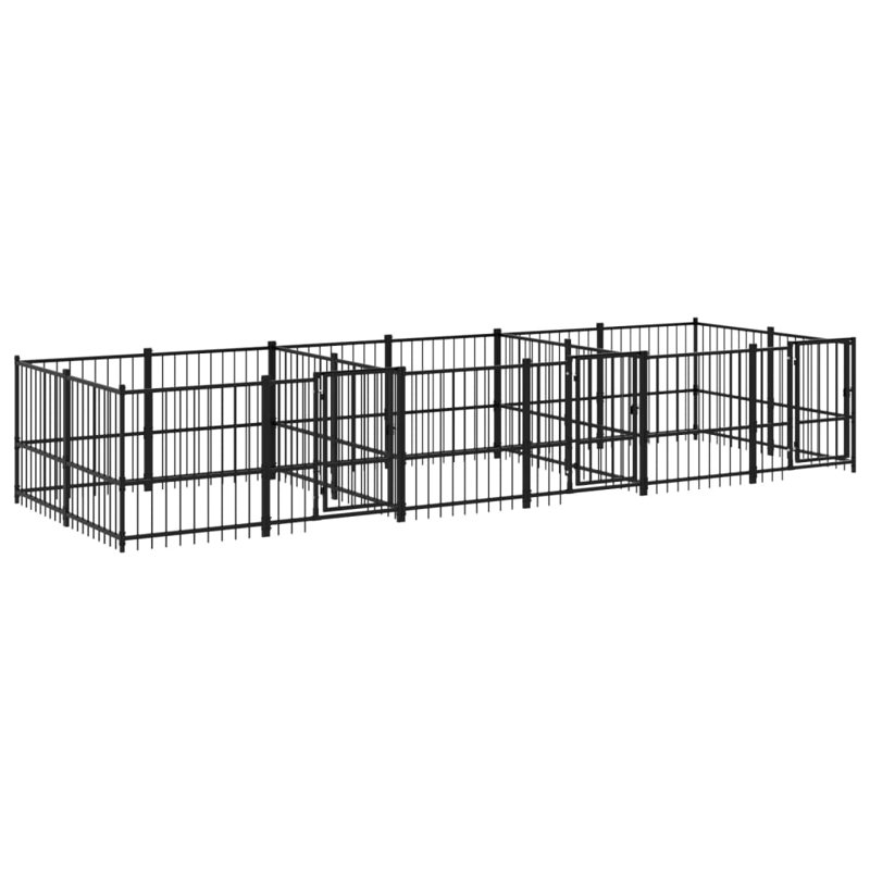 Ferrell Metal Exercise Pen With Door, 100cm H x 193.5cm W x 582cm D